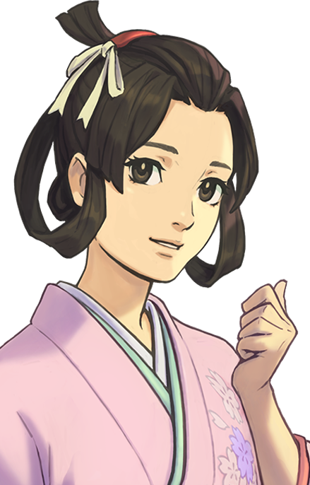 [Susato Mikotoba from The Great Ace Attorney Adventures.]