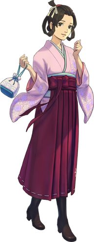 [An image of Susato Mikotoba from The Great Ace Attorney: Resolve.]